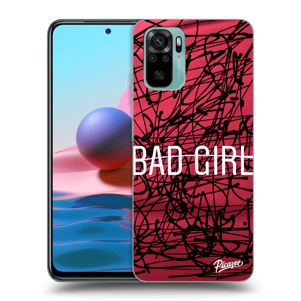 Picasee ULTIMATE CASE pentru Xiaomi Redmi Note 10 - Bad girl