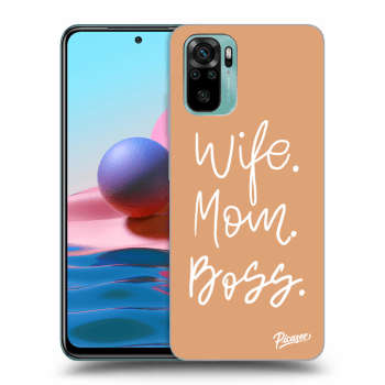 Picasee ULTIMATE CASE pentru Xiaomi Redmi Note 10 - Boss Mama