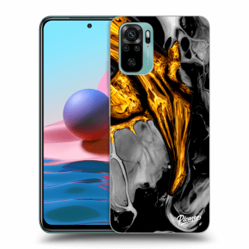 Husă pentru Xiaomi Redmi Note 10 - Black Gold