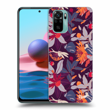 Husă pentru Xiaomi Redmi Note 10 - Purple Leaf