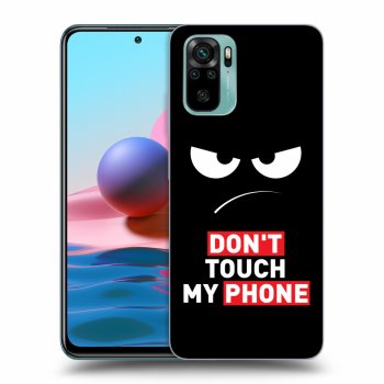 Husă pentru Xiaomi Redmi Note 10 - Angry Eyes - Transparent