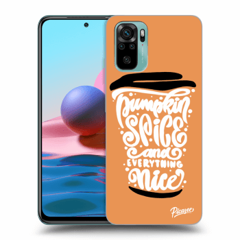 Husă pentru Xiaomi Redmi Note 10 - Pumpkin coffee