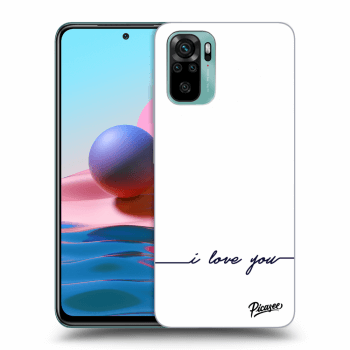 Husă pentru Xiaomi Redmi Note 10 - I love you