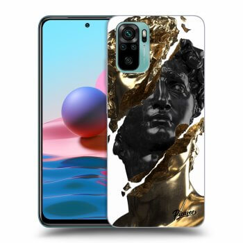 Husă pentru Xiaomi Redmi Note 10 - Gold - Black