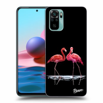 Husă pentru Xiaomi Redmi Note 10 - Flamingos couple