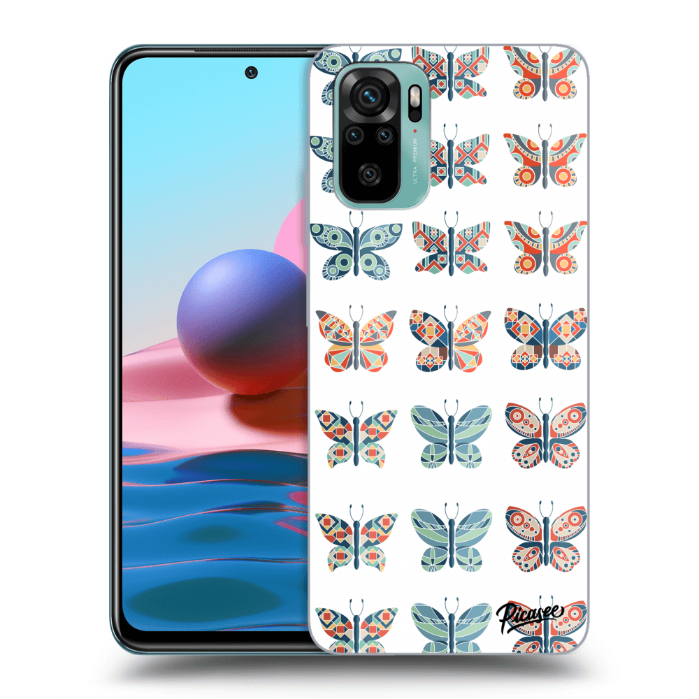 Picasee ULTIMATE CASE pentru Xiaomi Redmi Note 10 - Butterflies