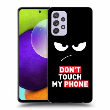 Husă pentru Samsung Galaxy A52 5G A525F - Angry Eyes - Transparent