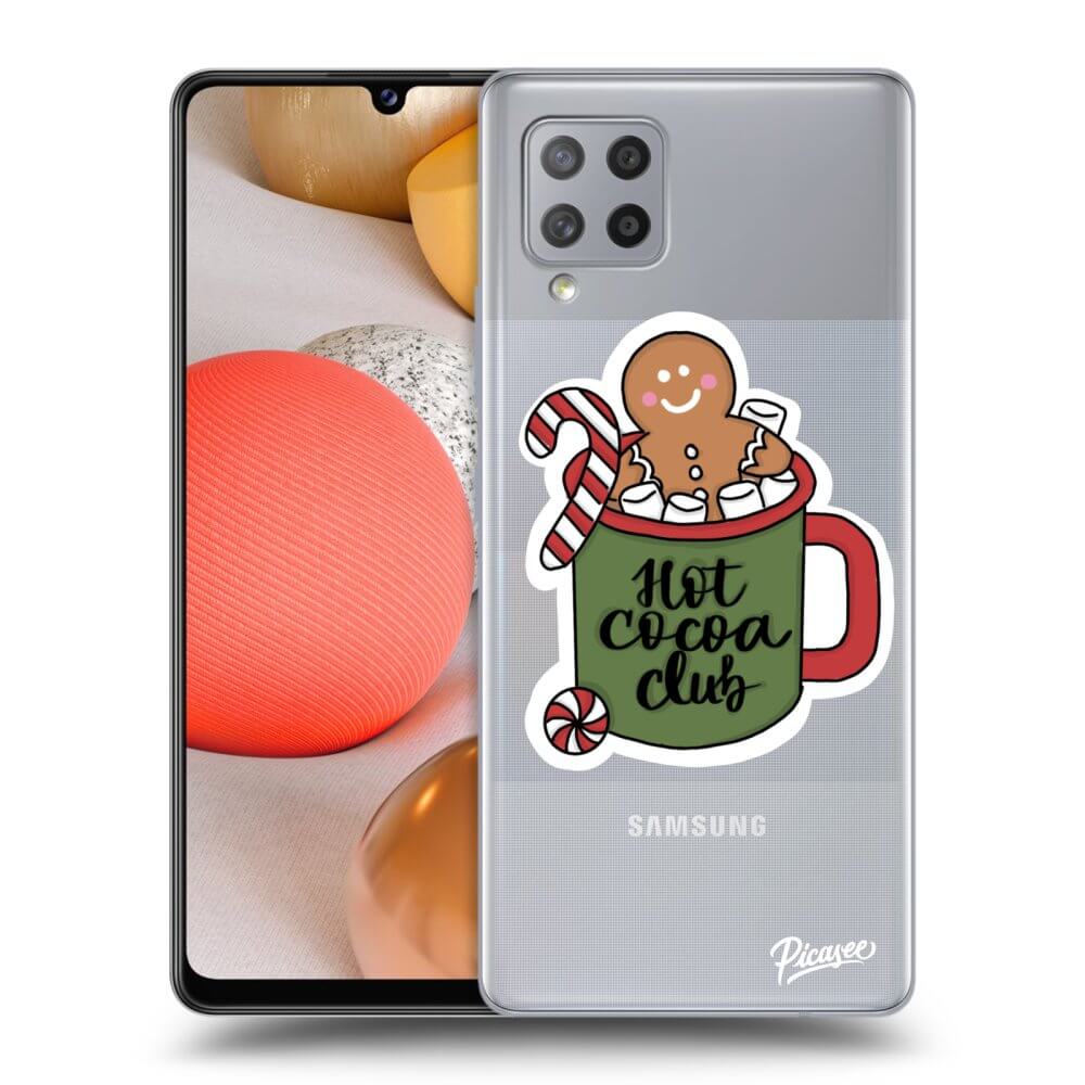 Picasee husă transparentă din silicon pentru Samsung Galaxy A42 A426B - Hot Cocoa Club