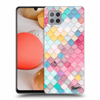 Husă pentru Samsung Galaxy A42 A426B - Colorful roof