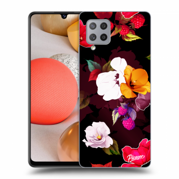 Picasee ULTIMATE CASE pentru Samsung Galaxy A42 A426B - Flowers and Berries