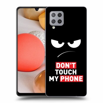 Husă pentru Samsung Galaxy A42 A426B - Angry Eyes - Transparent