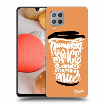 Husă pentru Samsung Galaxy A42 A426B - Pumpkin coffee