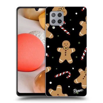 Picasee husă neagră din silicon pentru Samsung Galaxy A42 A426B - Gingerbread