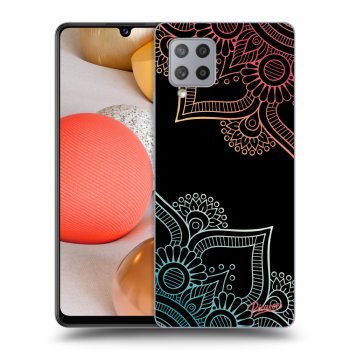 Husă pentru Samsung Galaxy A42 A426B - Flowers pattern