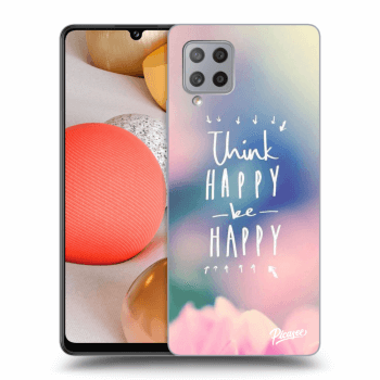 Husă pentru Samsung Galaxy A42 A426B - Think happy be happy