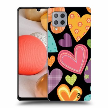 Husă pentru Samsung Galaxy A42 A426B - Colored heart