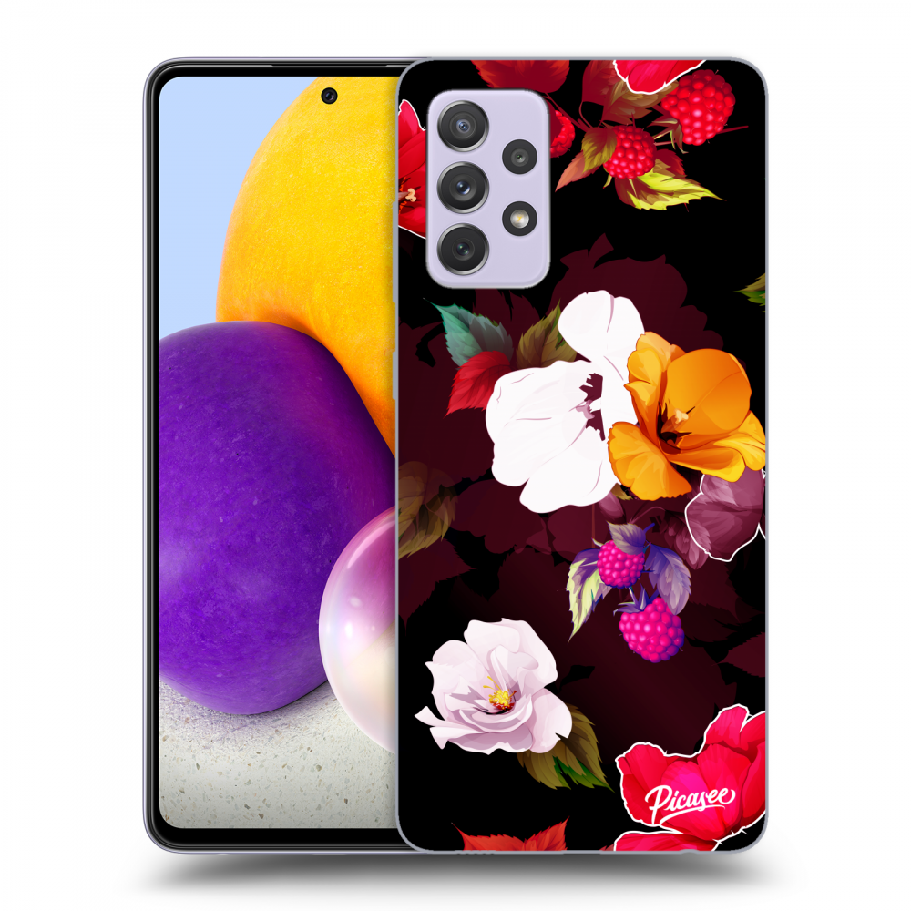 Picasee ULTIMATE CASE pentru Samsung Galaxy A72 A725F - Flowers and Berries