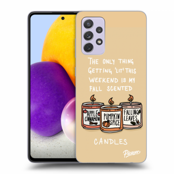 Husă pentru Samsung Galaxy A72 A725F - Candles