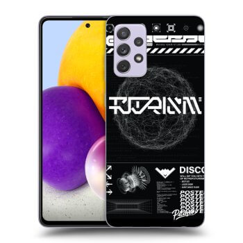 Picasee husă transparentă din silicon pentru Samsung Galaxy A72 A725F - BLACK DISCO