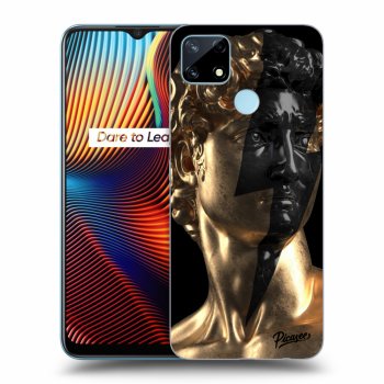 Husă pentru Realme 7i - Wildfire - Gold