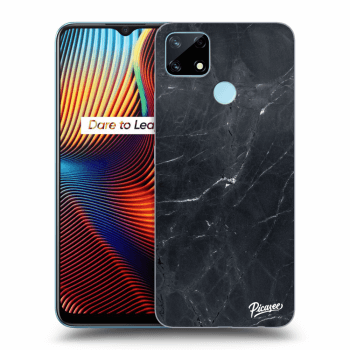 Husă pentru Realme 7i - Black marble