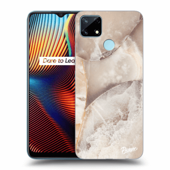 Husă pentru Realme 7i - Cream marble