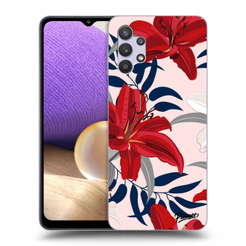 Picasee ULTIMATE CASE pentru Samsung Galaxy A32 5G A326B - Red Lily