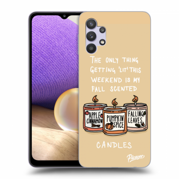 Husă pentru Samsung Galaxy A32 5G A326B - Candles