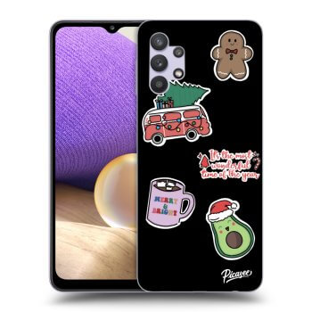 Picasee ULTIMATE CASE pentru Samsung Galaxy A32 5G A326B - Christmas Stickers