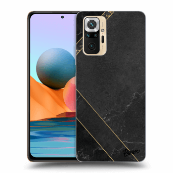 Husă pentru Xiaomi Redmi Note 10 Pro - Black tile