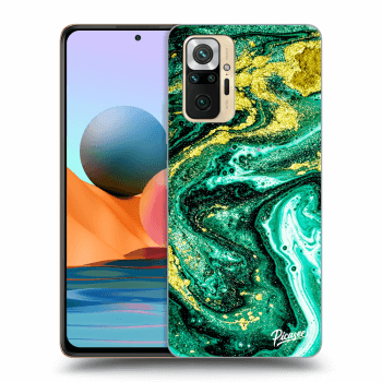 Husă pentru Xiaomi Redmi Note 10 Pro - Green Gold