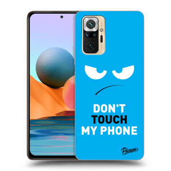 Picasee ULTIMATE CASE pentru Xiaomi Redmi Note 10 Pro - Angry Eyes - Blue