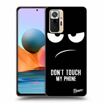 Picasee ULTIMATE CASE pentru Xiaomi Redmi Note 10 Pro - Don't Touch My Phone