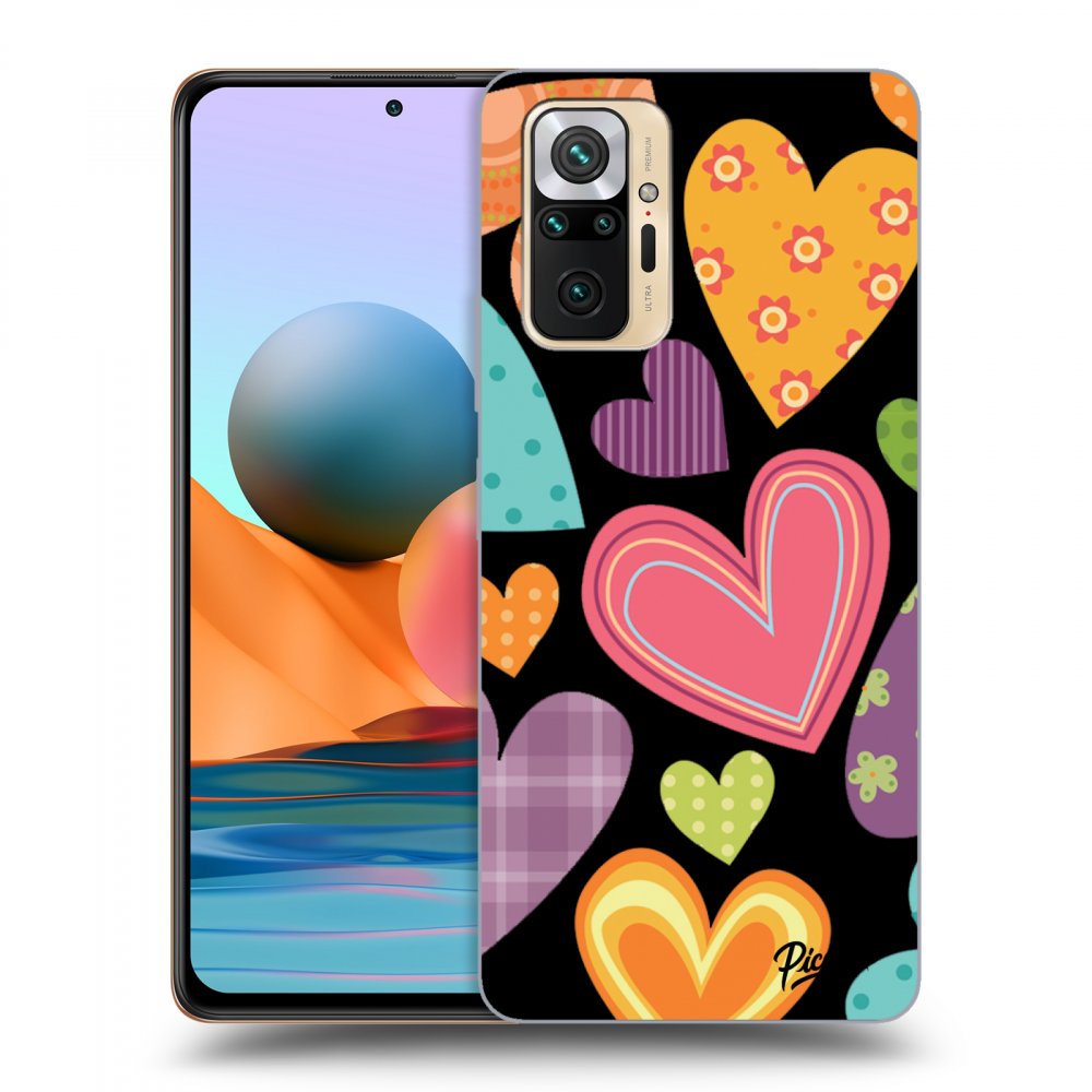 Picasee ULTIMATE CASE pentru Xiaomi Redmi Note 10 Pro - Colored heart