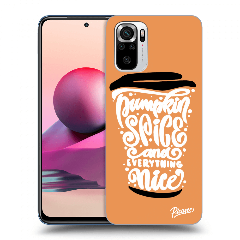 Picasee ULTIMATE CASE pentru Xiaomi Redmi Note 10S - Pumpkin coffee