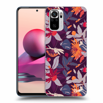 Husă pentru Xiaomi Redmi Note 10S - Purple Leaf
