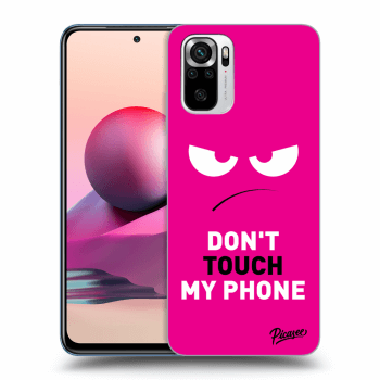 Picasee ULTIMATE CASE pentru Xiaomi Redmi Note 10S - Angry Eyes - Pink