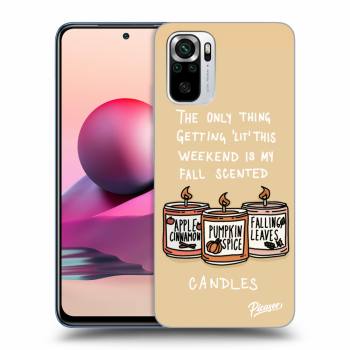 Husă pentru Xiaomi Redmi Note 10S - Candles