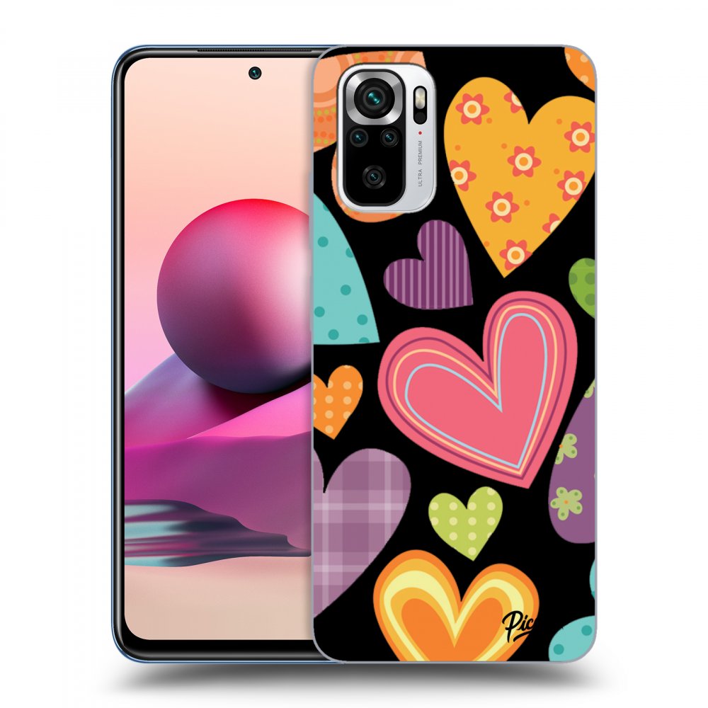 Picasee ULTIMATE CASE pentru Xiaomi Redmi Note 10S - Colored heart