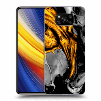 Husă pentru Xiaomi Poco X3 Pro - Black Gold