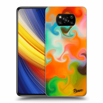 Picasee husă neagră din silicon pentru Xiaomi Poco X3 Pro - Juice