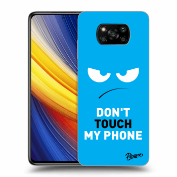 Picasee ULTIMATE CASE pentru Xiaomi Poco X3 Pro - Angry Eyes - Blue