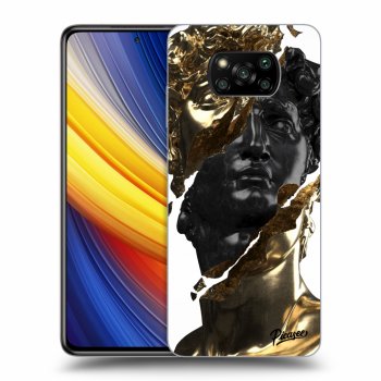 Husă pentru Xiaomi Poco X3 Pro - Gold - Black