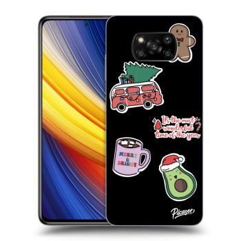 Husă pentru Xiaomi Poco X3 Pro - Christmas Stickers