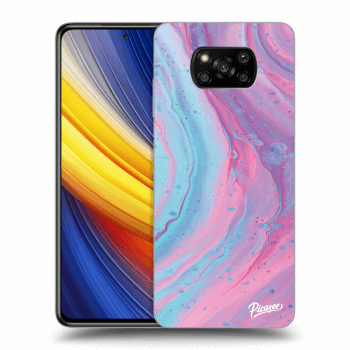 Husă pentru Xiaomi Poco X3 Pro - Pink liquid