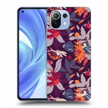 Husă pentru Xiaomi Mi 11 - Purple Leaf