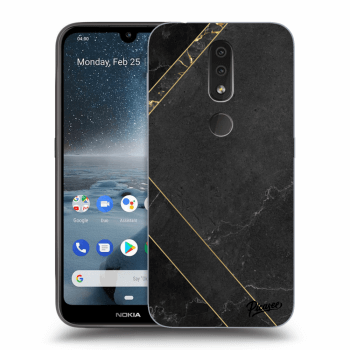 Husă pentru Nokia 4.2 - Black tile
