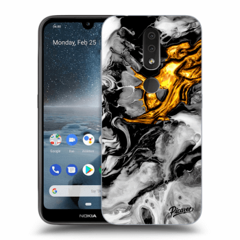 Husă pentru Nokia 4.2 - Black Gold 2