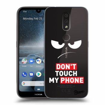 Husă pentru Nokia 4.2 - Angry Eyes - Transparent