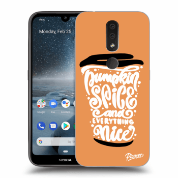 Husă pentru Nokia 4.2 - Pumpkin coffee